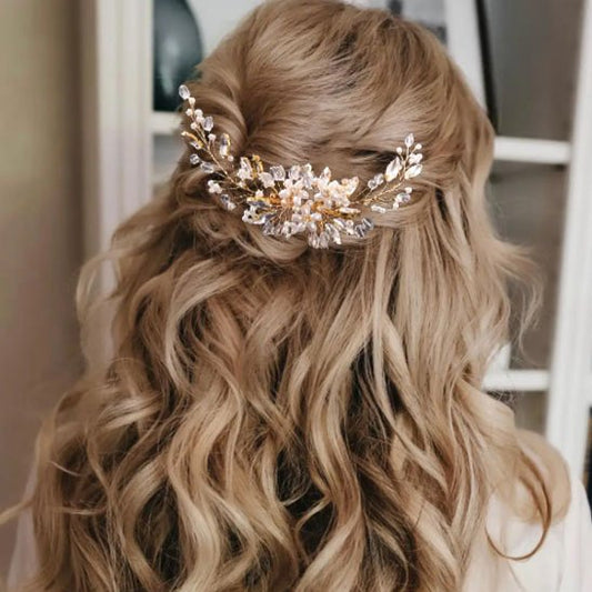 Strass cheveux longs